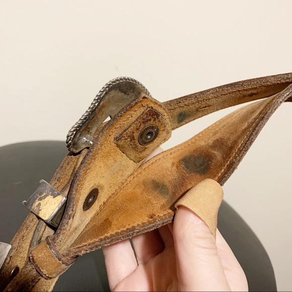 🌸 Leather Western Style Metal Buckle Belt - Picture 3 of 6